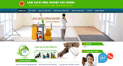 Desktop Screenshot of lamsachhaiphong.com